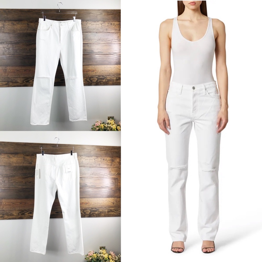 Hudson Thalia Ripped High Waist Loose Fit Jeans 30